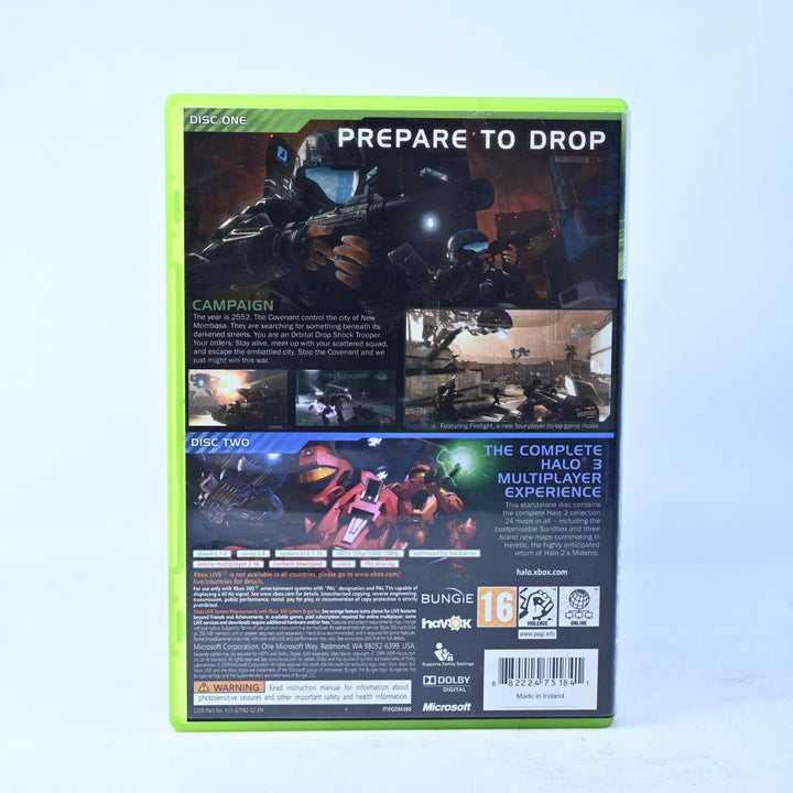 Halo 3 ODST - Xbox 360 Game + Manual - PAL - MINT DISC!