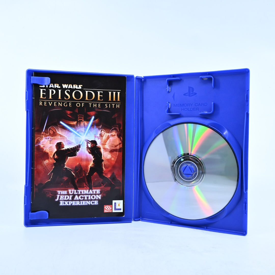 Star Wars Episode III Revenge of the Sith - Playstation 2 / PS2 Game + Manual