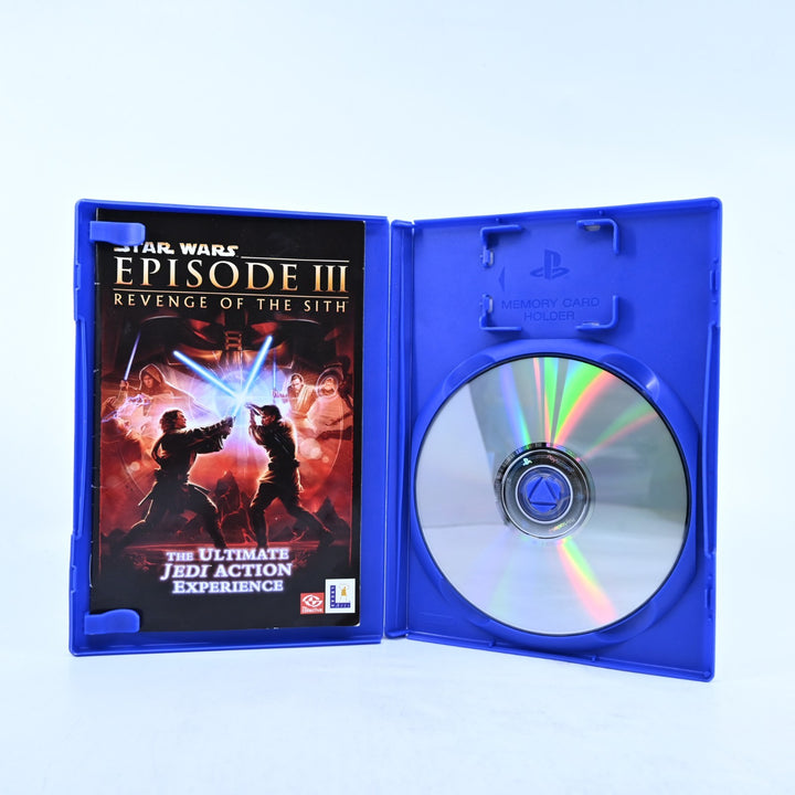 Star Wars Episode III Revenge of the Sith - Playstation 2 / PS2 Game + Manual