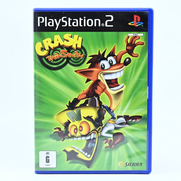 Crash Twinsanity - Sony Playstation 2 / PS2 Game - PAL - FREE POST!
