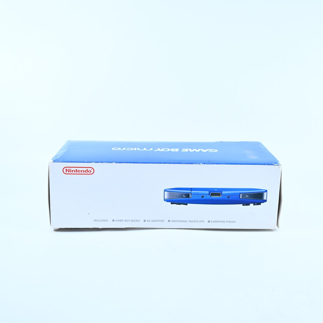 OXY-001 Blue - Nintendo Gameboy Micro Boxed Console - FREE POST!