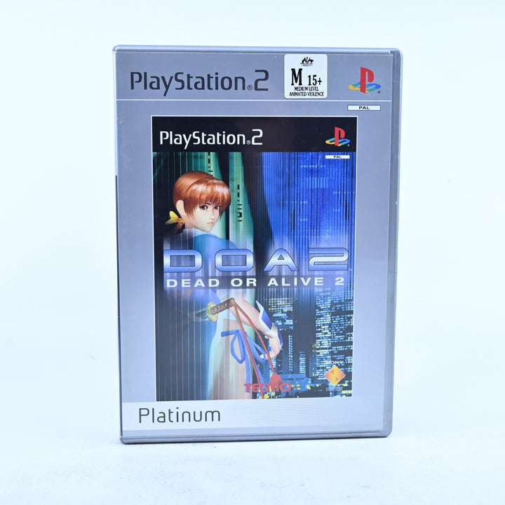 Dead Or Alive 2 - Sony Playstation 2 / PS2 Game + Manual - PAL - MINT DISC! DOA2