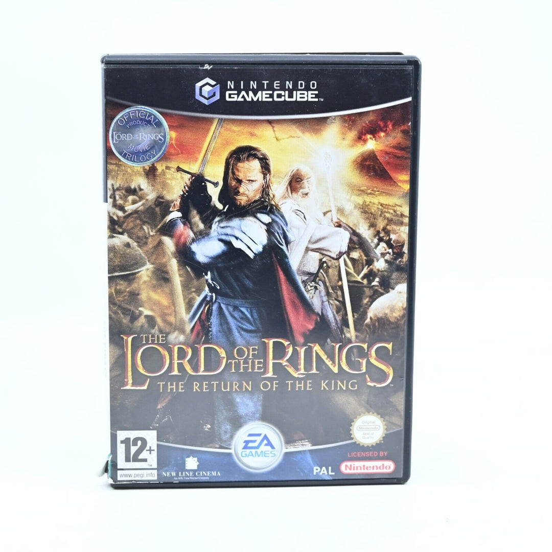 The Lord of the Rings: The Return of the King - Nintendo Gamecube Game + Manual