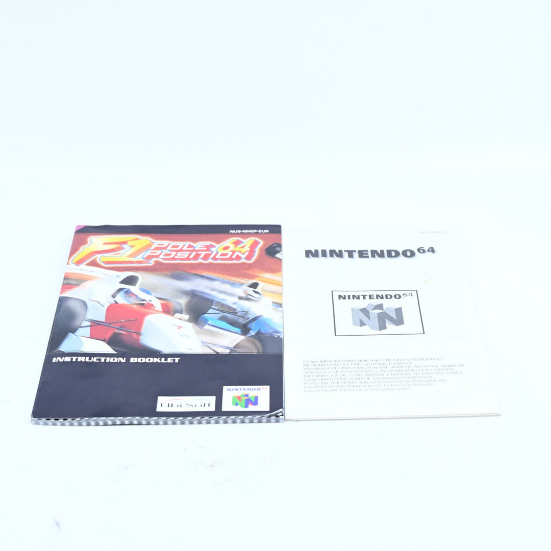F1 Pole Position 64 - N64 / Nintendo 64 Boxed Game - PAL - FREE POST!