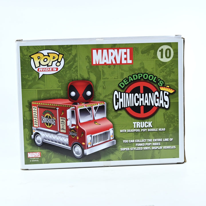 Deadpool's Chimichanga Truck (Red) - Marvel - Funk Pop Vinyl Marvel Rides #10