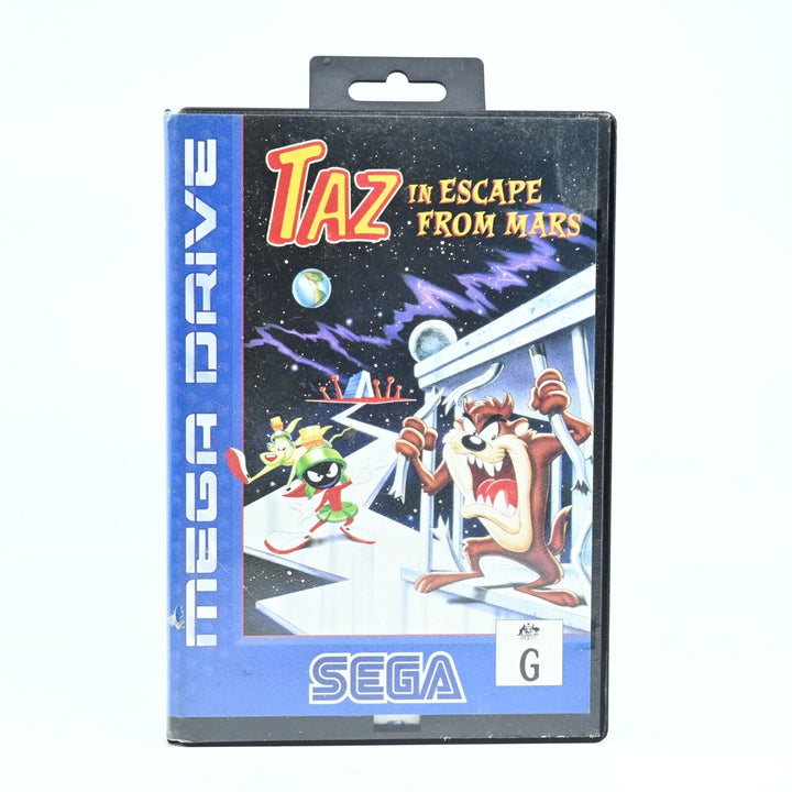 Taz in Escape from Mars + Manual - Sega Mega Drive Game - PAL - FREE POST!