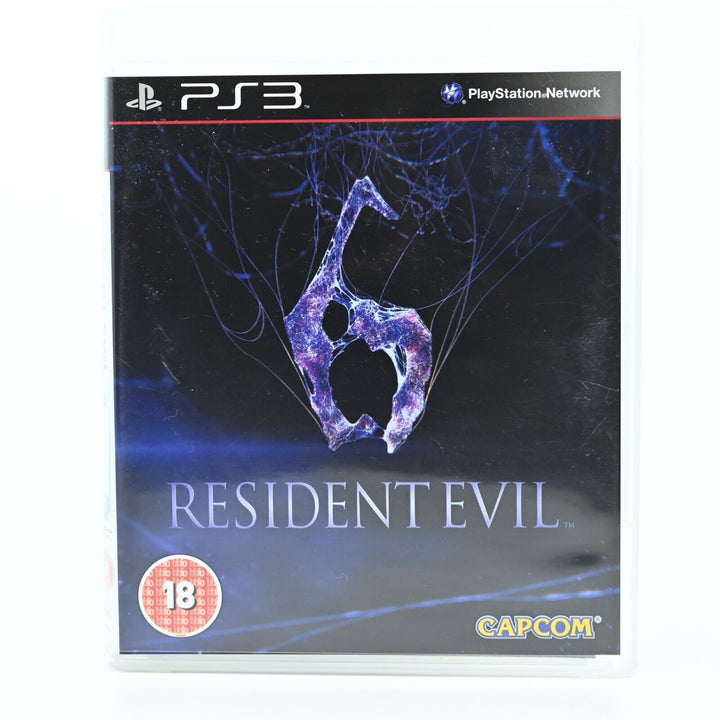 Resident Evil 6 - Sony Playstation 3 / PS3 Game + Manual - MINT DISC!