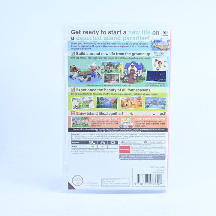 Animal Crossing: New Horizons - Nintendo Switch Game - FREE POST!