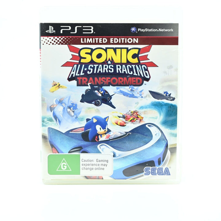 Sonic & All Stars Racing Transformed - Sony Playstation 3 / PS3 Game + Manual