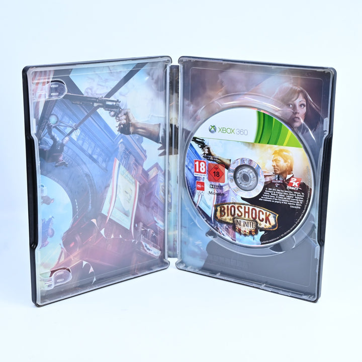 Bioshock Infinite - Steelbook - Xbox 360 Game - No Manual - PAL - MINT DISC!
