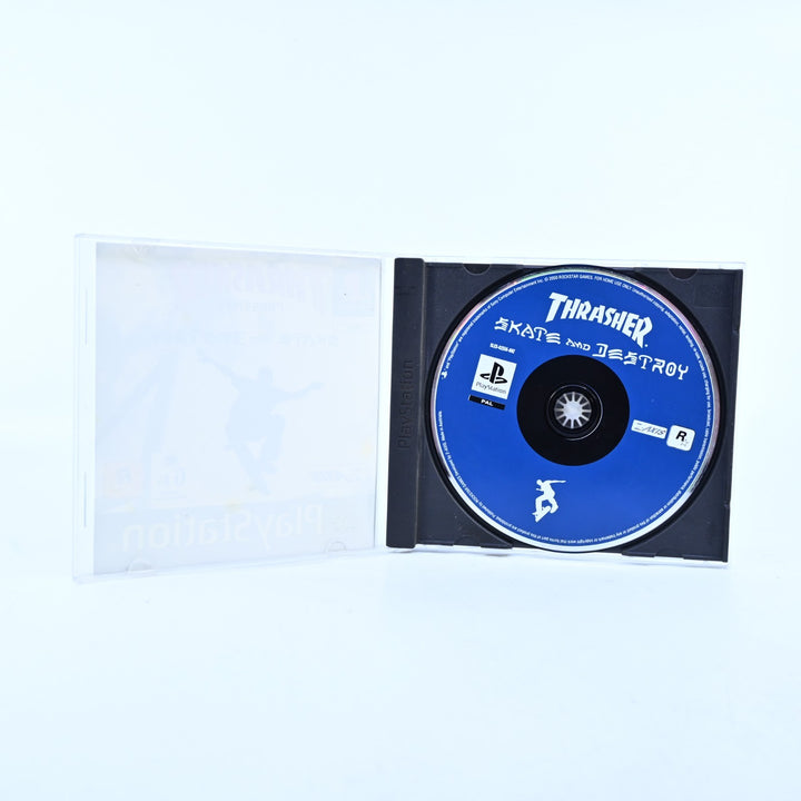 Thrasher: Skate &amp; Destroy - Sony Playstation 1 / PS1 Game - No Manual - PAL
