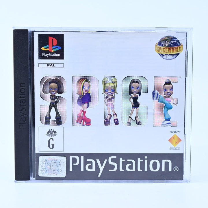 Spice World - Sony Playstation 1 / PS1 Game + Manual - PAL - MINT DISC!