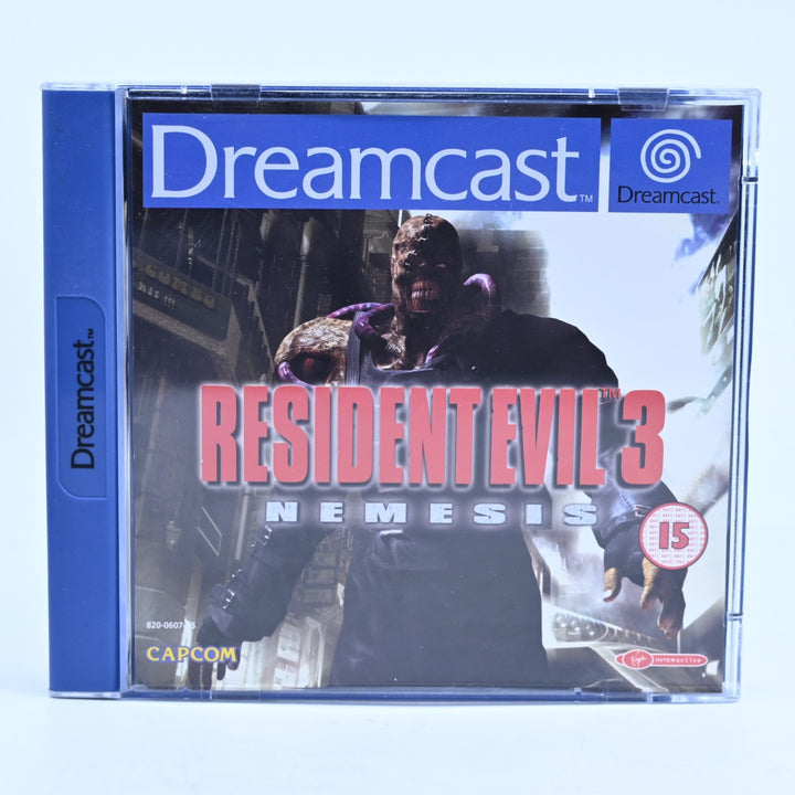 Resident Evil 3: Nemesis - Sega Dreamcast Game - No Manual - PAL - MINT DISC!