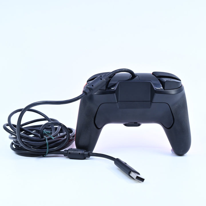PDP Faceoff Deluxe + Audio Wired Red Controller - Nintendo Switch Accessory