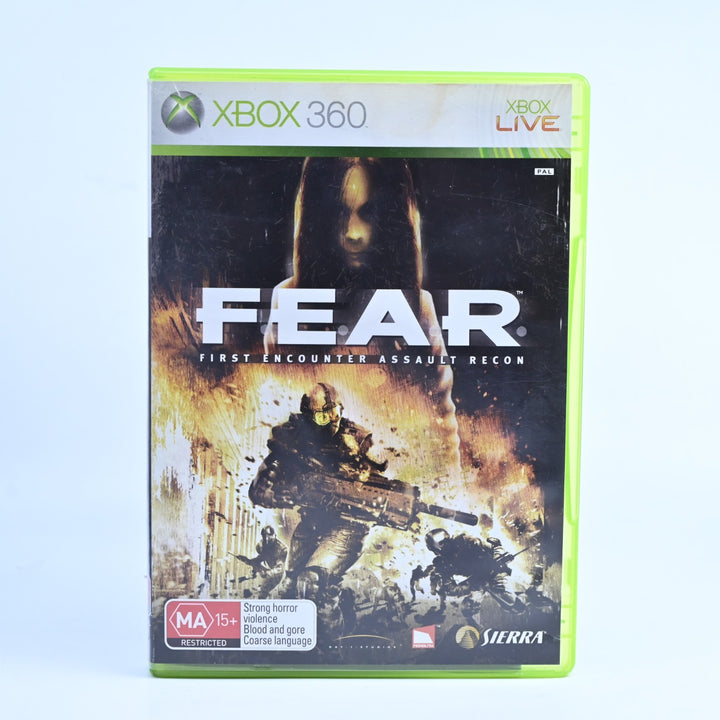F.E.A.R. - Xbox 360 Game + Manual - PAL - MINT DISC! FEAR