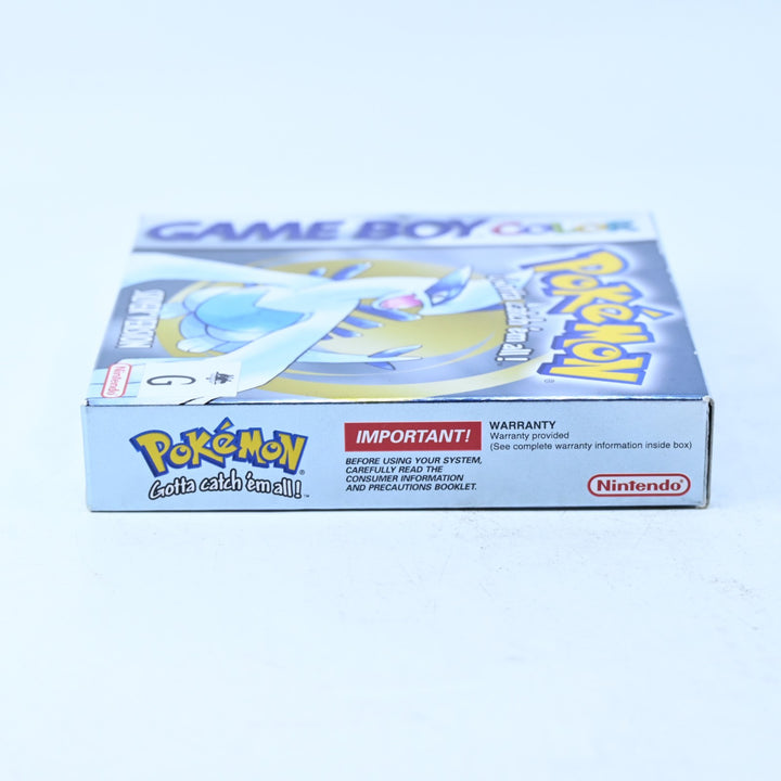 Pokemon Silver Version - Nintendo Gameboy Color Boxed Game - PAL - NEW BATTERY!
