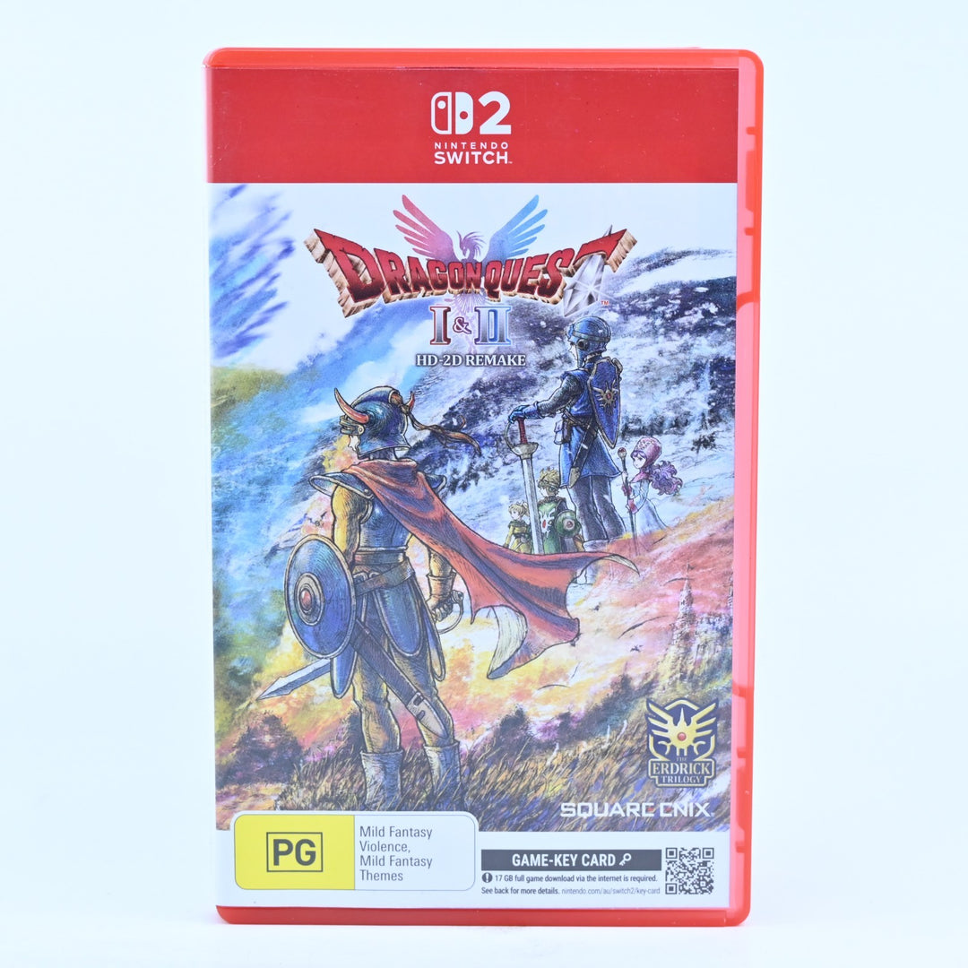 Dragon Quest I & 2 HD-2D Remake - Nintendo Switch 2 Game - FREE POST!
