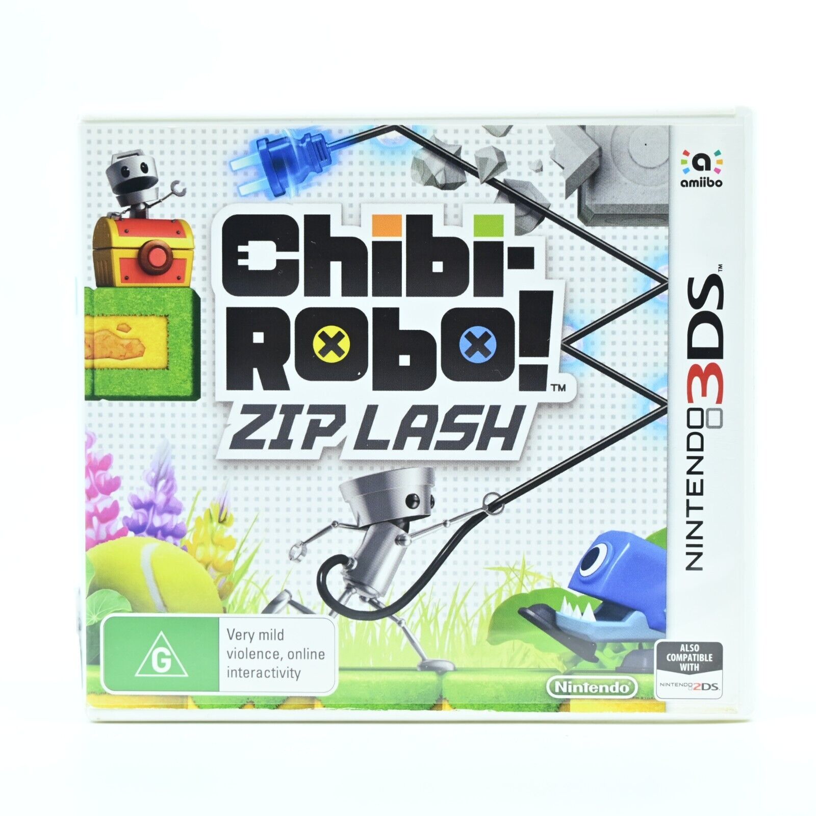 Chibi Robo Zip Lash Manual Nintendo 3DS Game PAL FREE POST Collectors Quest