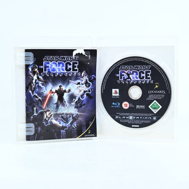 Star Wars: The Force Unleashed - Sony Playstation 3 / PS3 Game + Manual