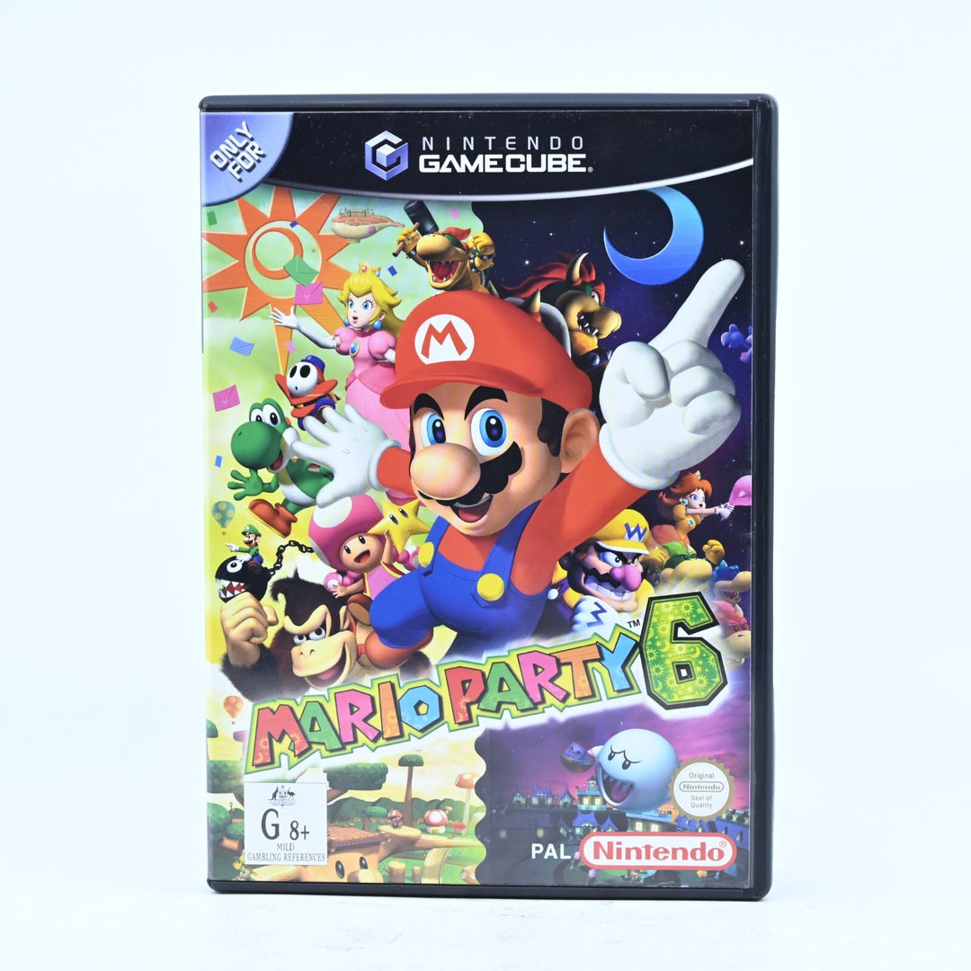 Mario Party 6 - Nintendo Gamecube Game + Manual - PAL