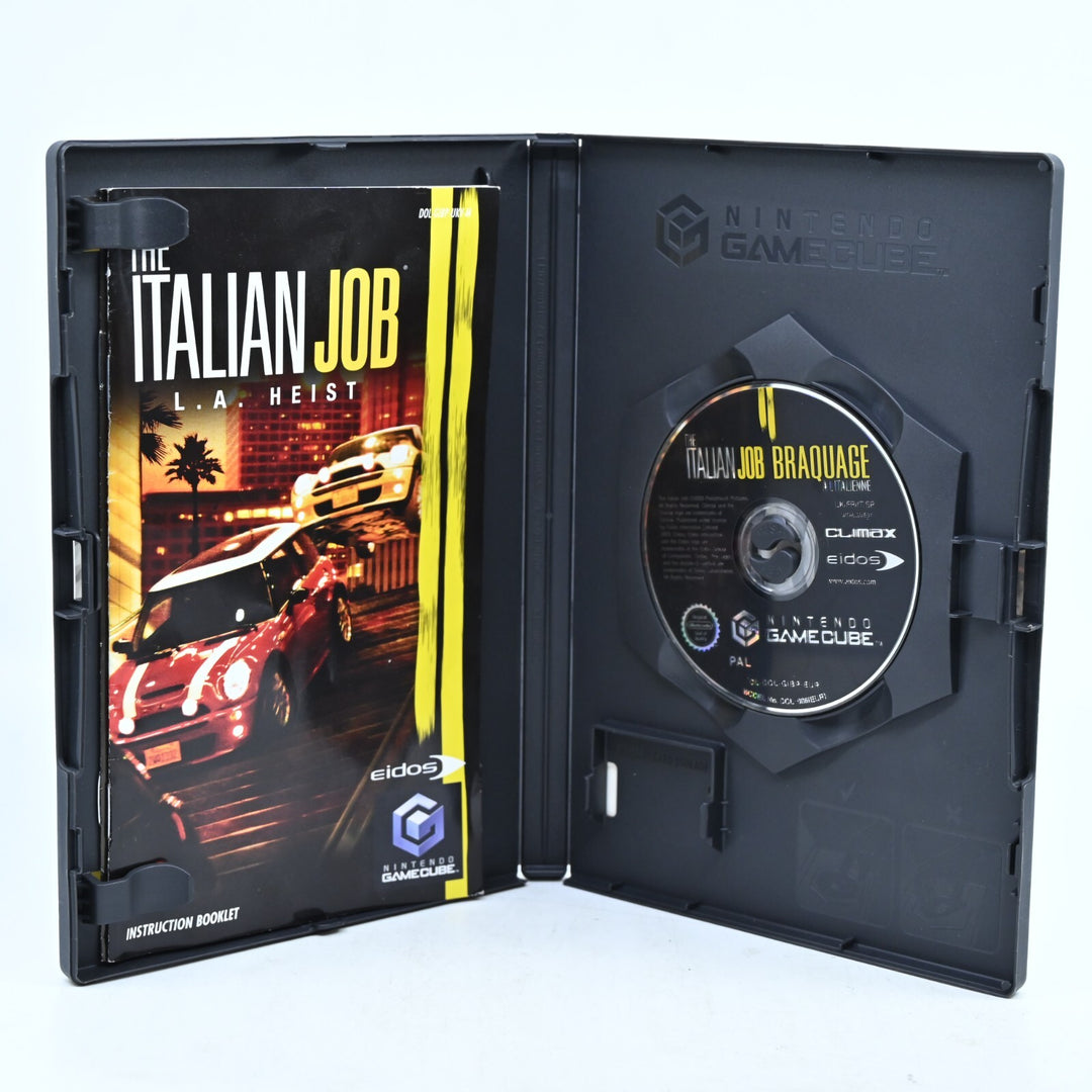 The Italian Job L.A. Heist - Nintendo Gamecube Game + Manual - PAL - FREE POST!