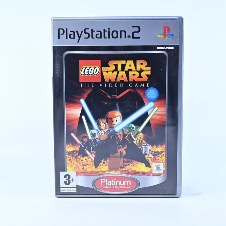 LEGO Star Wars: The Video Game - Sony Playstation 2 / PS2 Game + Manual - PAL
