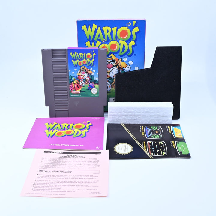 Wario's Woods - Nintendo Entertainment System / NES Boxed Game - PAL