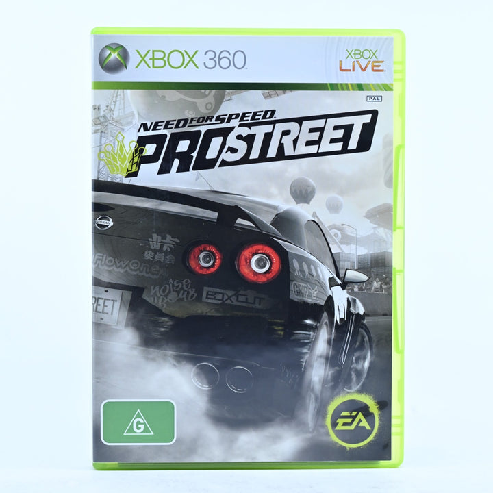 Need for Speed ProStreet - Xbox 360 Game + Manual - PAL - MINT DISC!