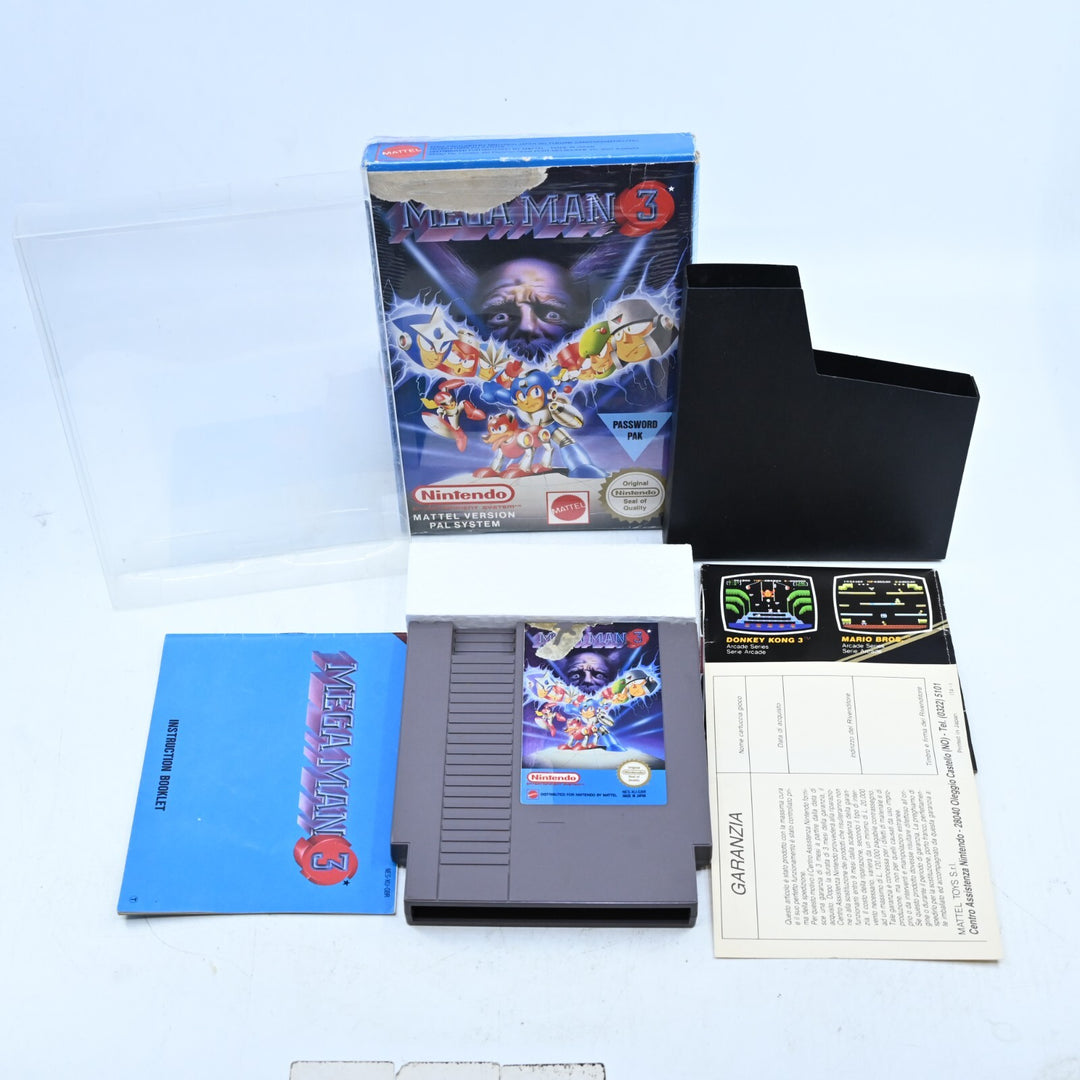 Mega Man 3 - Nintendo Entertainment System / NES Boxed Game - PAL - FREE POST!