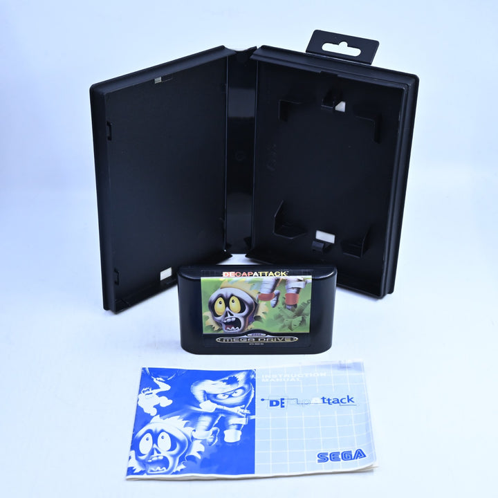 Decap Attack - Sega Mega Drive Game + Manual - PAL - FREE POST!