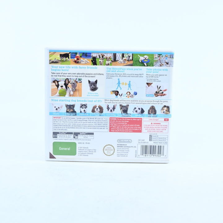 Nintendogs + Cats: French Bulldogs & New Friends - Nintendo 3DS Game - PAL