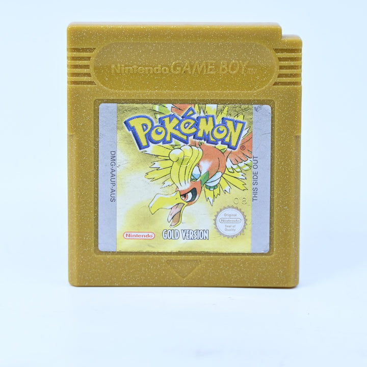 Pokemon Gold Version - Nintendo Gameboy Color Boxed Game - PAL - NEW BATTERY!