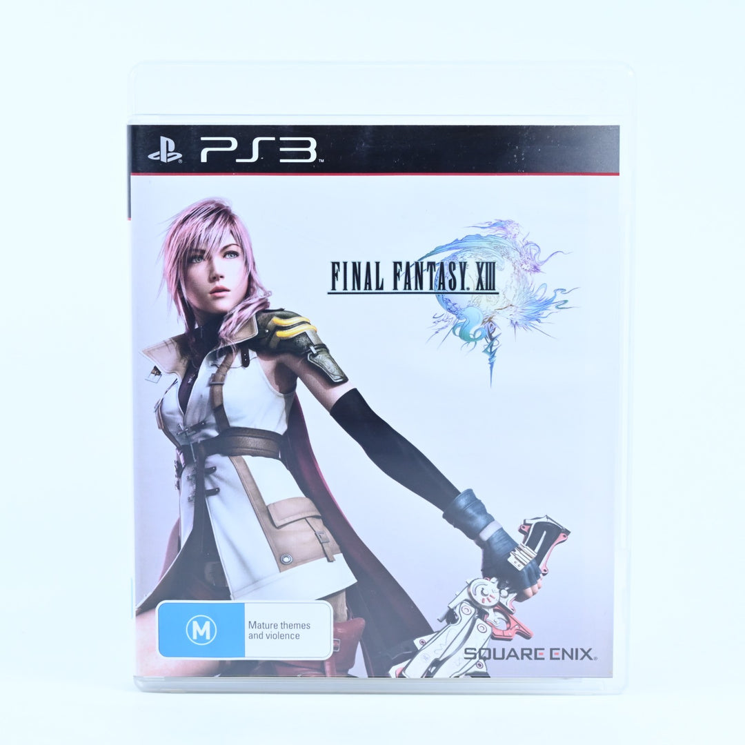 Final Fantasy XIII - Sony Playstation 3 / PS3 Game + Manual - MINT DISC!