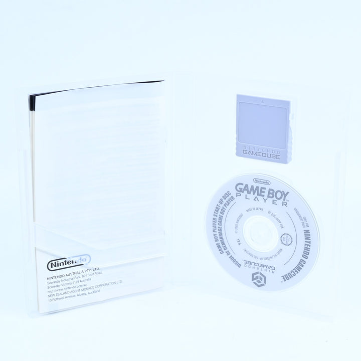 Boxed Indigo GameBoy Player + Disc - Nintendo Gamecube Accessory - PAL