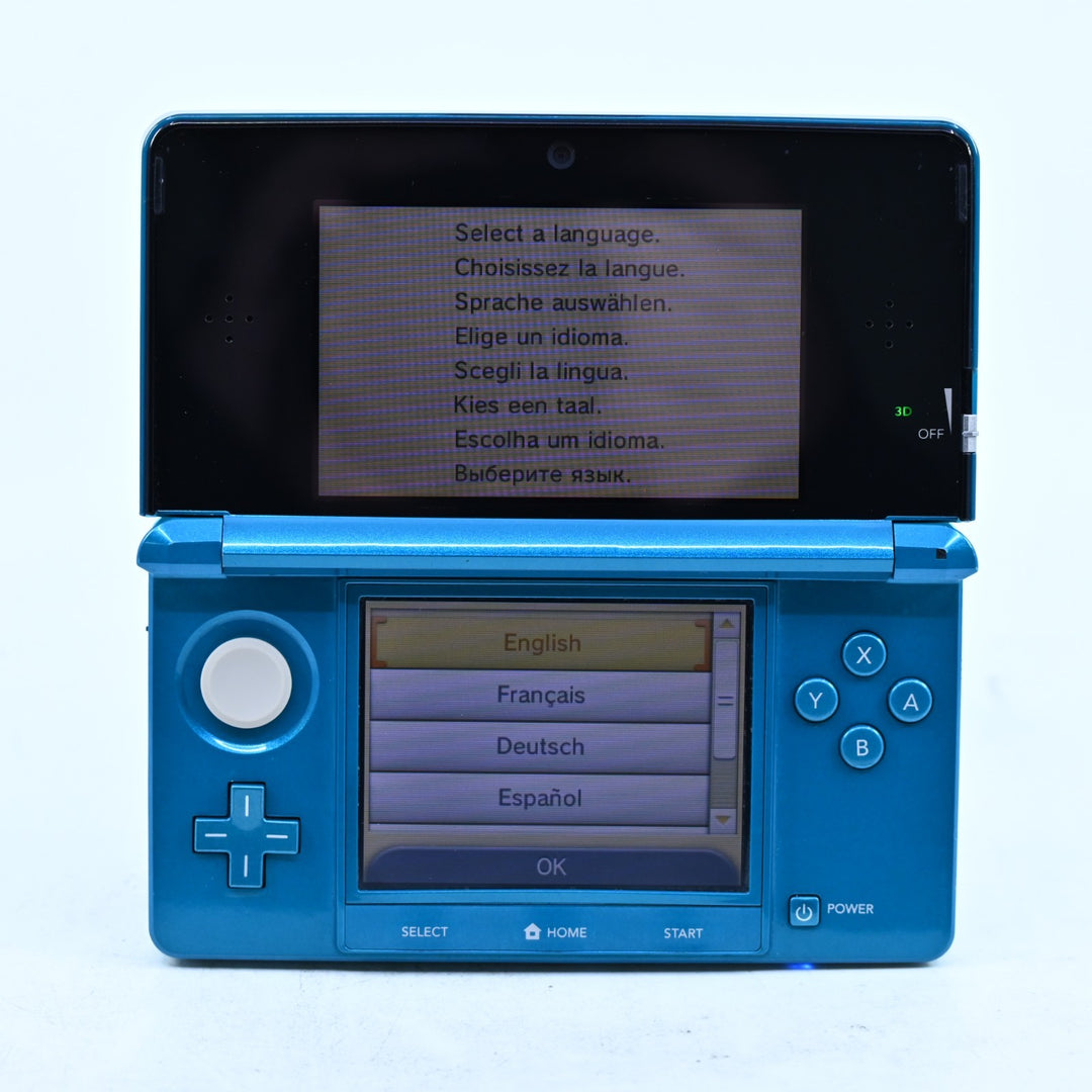 Aqua Blue - Nintendo 3DS Boxed Console - CTR-001 - PAL - FREE POST!