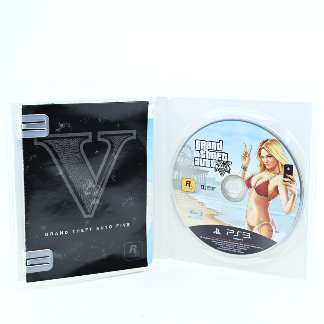 Grand Theft Auto V - Sony Playstation 3 / PS3 Game + Manual + Map