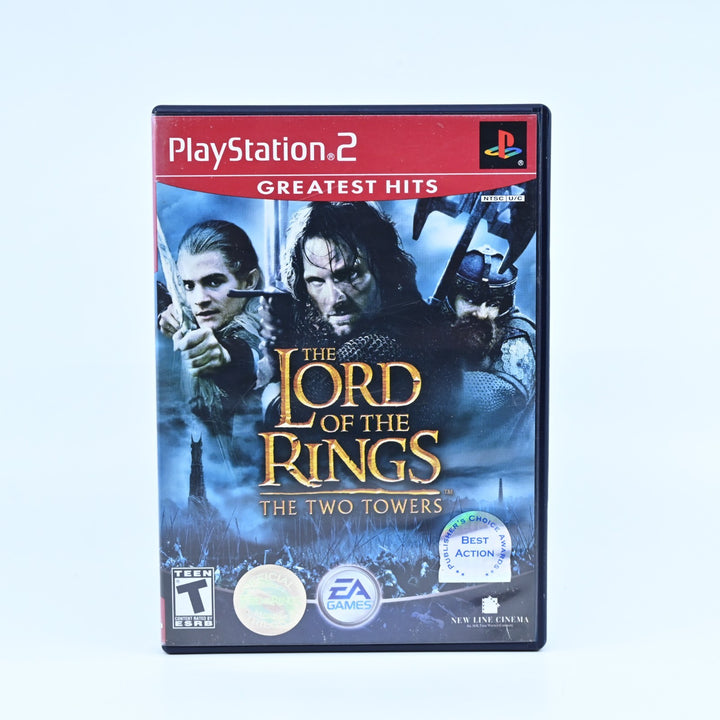 The Lord of the Rings: The Two Towers - Sony PS2 Game + Manual - NTSC-U