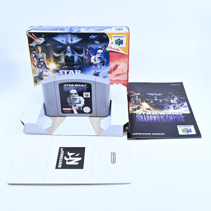 Star Wars: Shadows of the Empire - N64 / Nintendo 64 Boxed Game - PAL