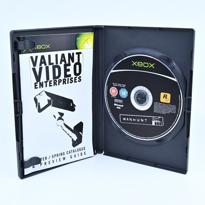 Manhunt - Original Xbox Game + Manual - PAL - MINT DISC!