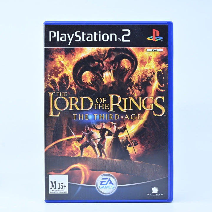 The Lord of the Rings: The Third Age - PS2 Game + Manual - PAL - MINT DISC!
