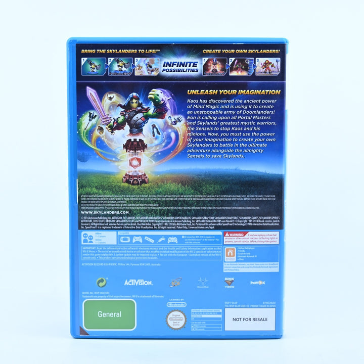 Skylanders Imaginators - Nintendo Wii U Game - PAL - FREE POST!