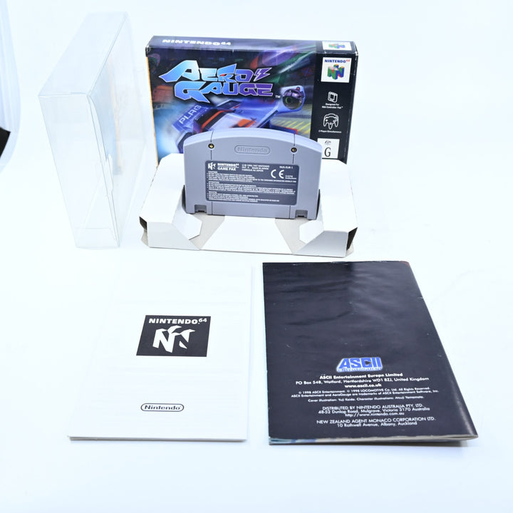 Aero Gauge - N64 / Nintendo 64 Boxed Game - PAL - FREE POST!
