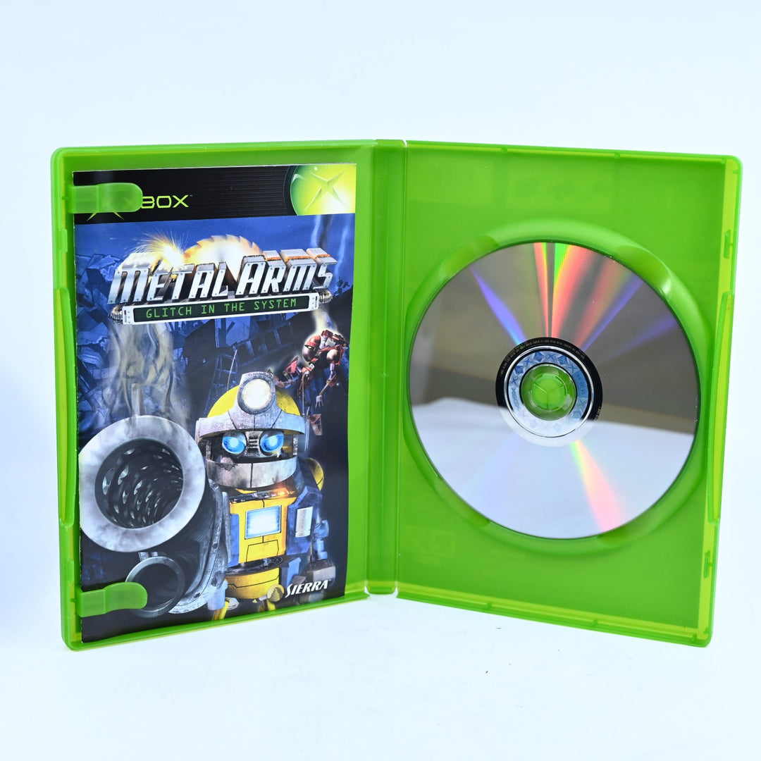 Metal Arms: Glitch In The System - Original Xbox Game + Manual - PAL