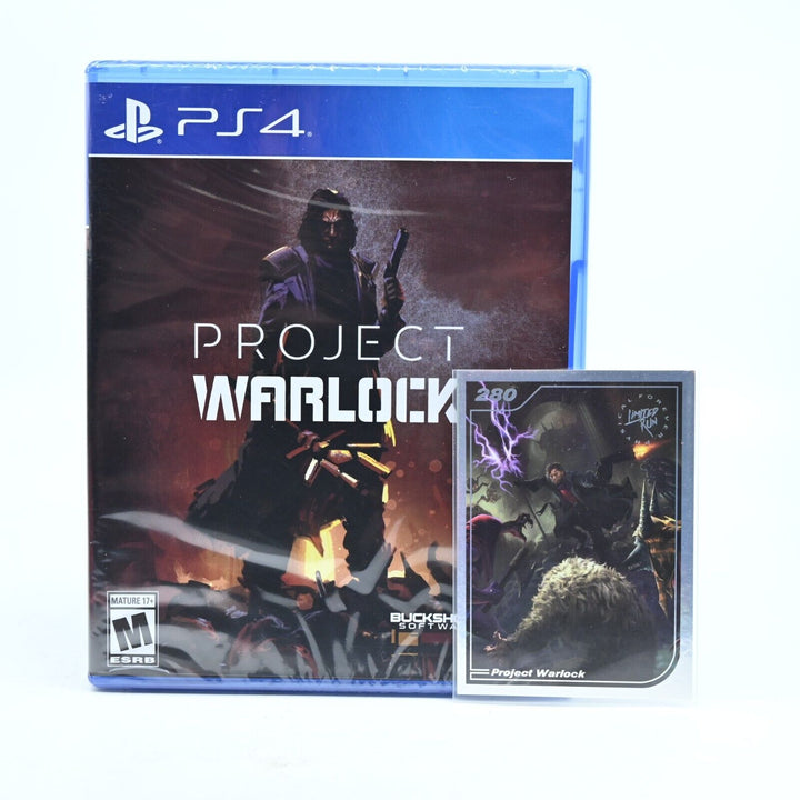 Project Warlock - SEALED - Limited Run #394 - Sony Playstation 4 / PS4 Game