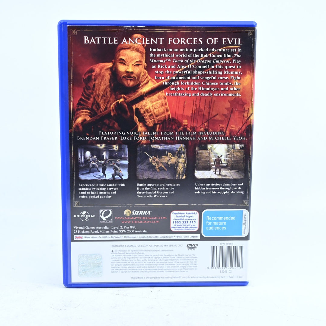 The Mummy: Tomb of the Dragon Emperor - Sony Playstation 2 / PS2 Game
