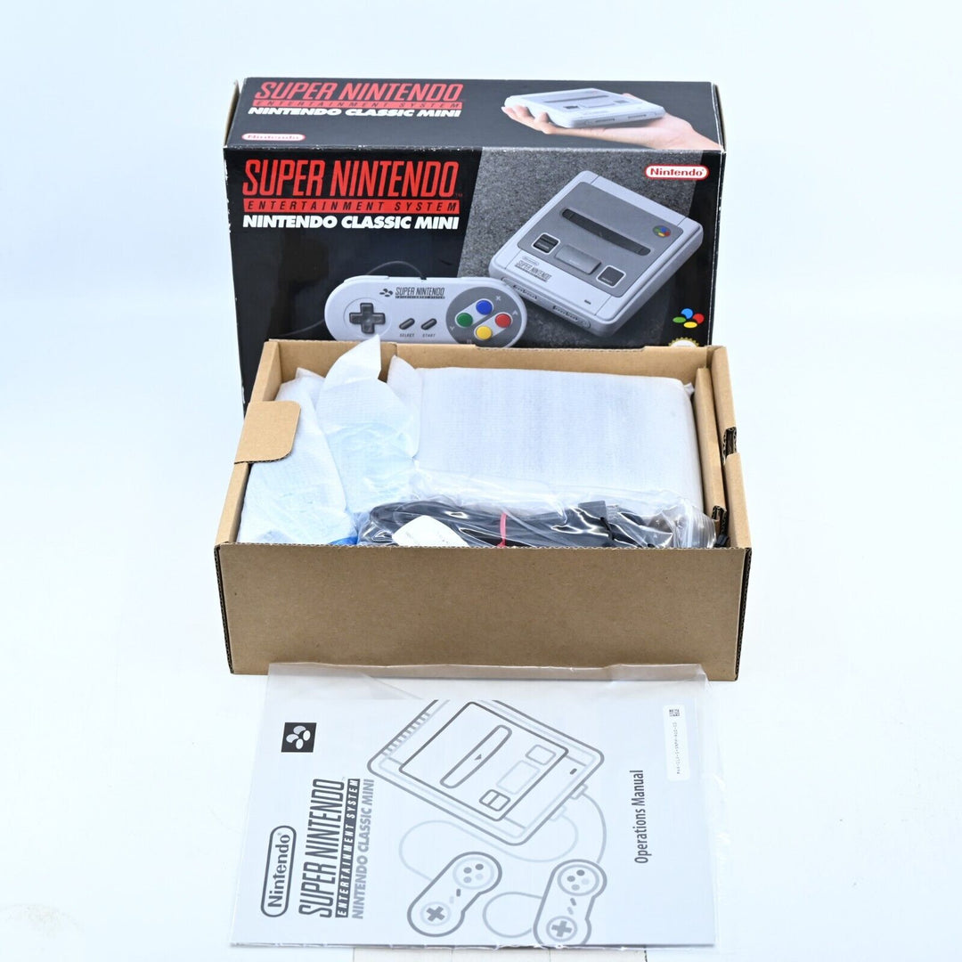 AS NEW! SNES Classic Mini - Super Nintendo / SNES Boxed Console - FREE POST!