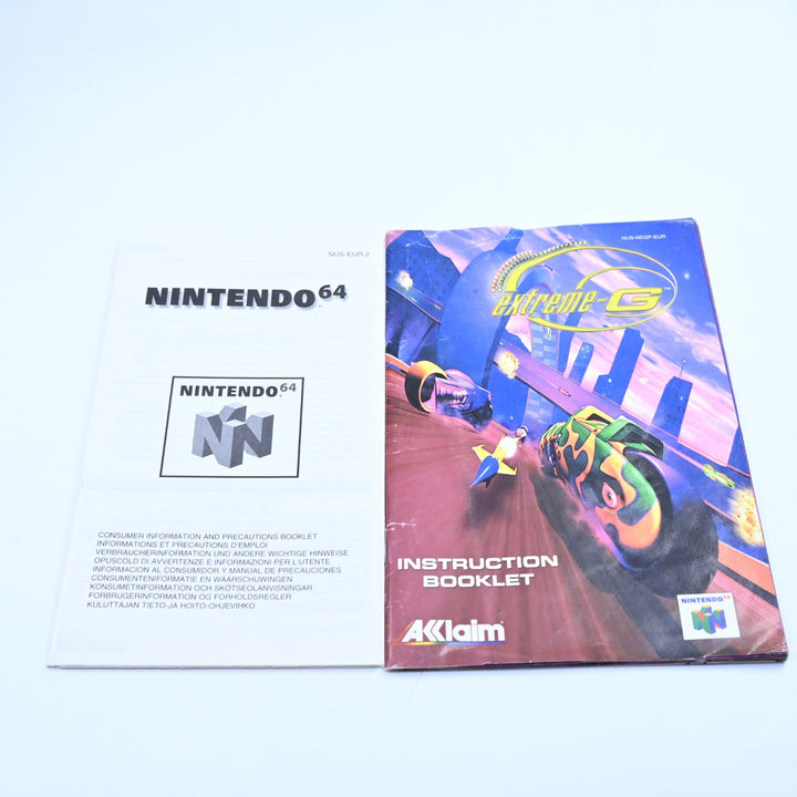 Extreme-G - N64 / Nintendo 64 Boxed Game - PAL - FREE POST!