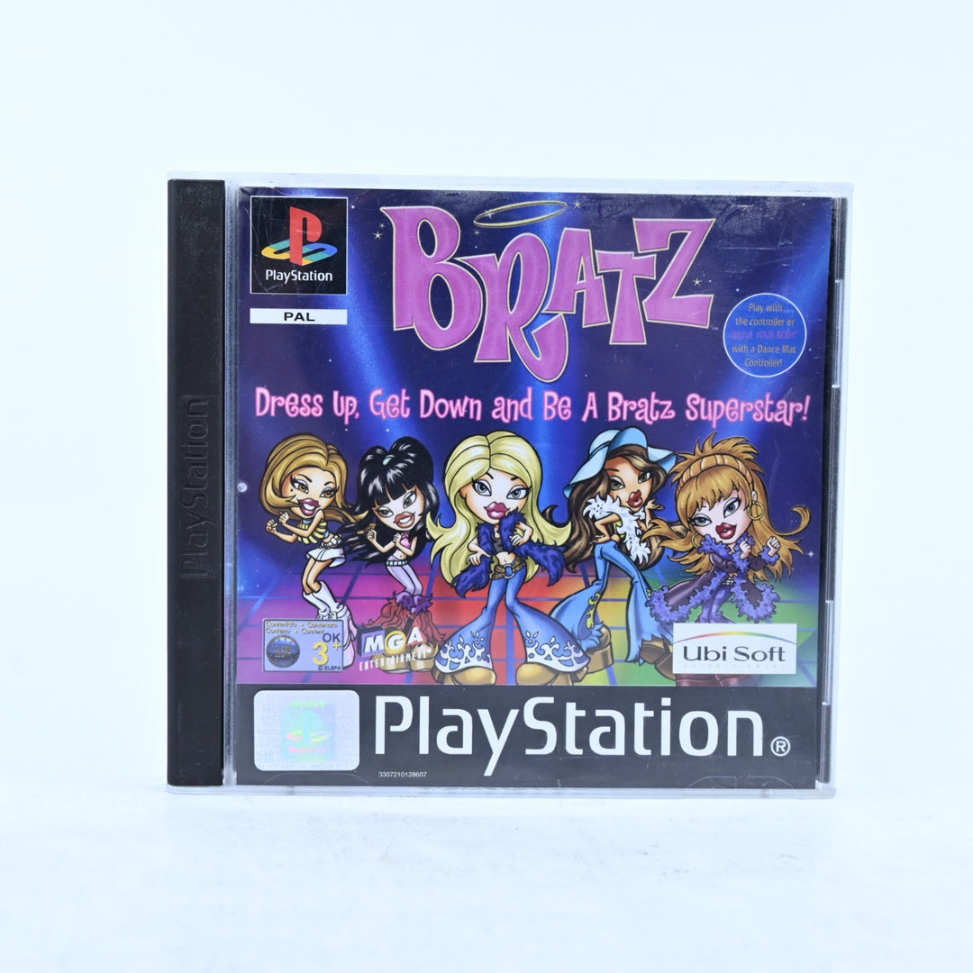 Bratz - Sony Playstation 1 / PS1 Game + Manual - PAL - MINT DISC!