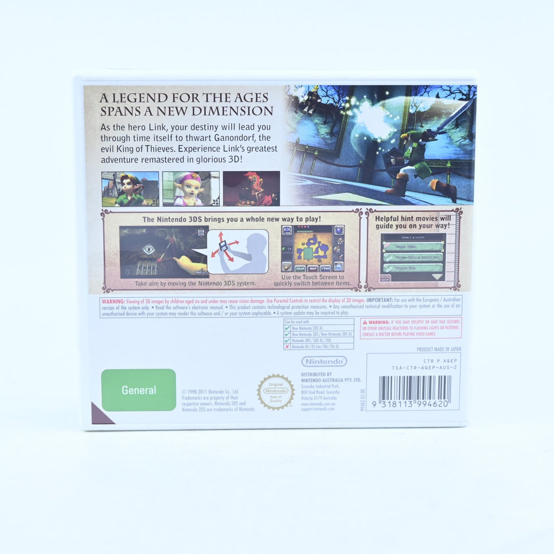 The Legend of Zelda: Ocarina of Time 3D - Nintendo 3DS Game - PAL - FREE POST!