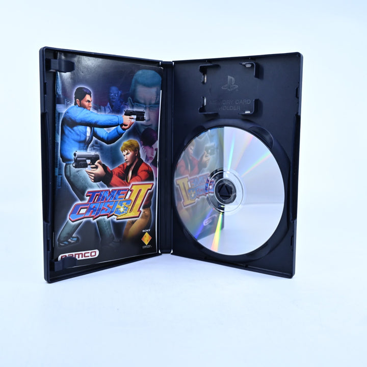Time Crisis II - Sony Playstation 2 / PS2 Game + Manual - PAL - MINT DISC!